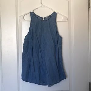 Jean tank top